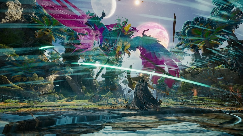 우루구구 협곡 신성한 아울도르 회오리. / 사진=엔씨소프트