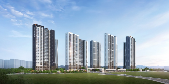 인천검단 호반써밋 3차 투시도./자료제공=호반산업