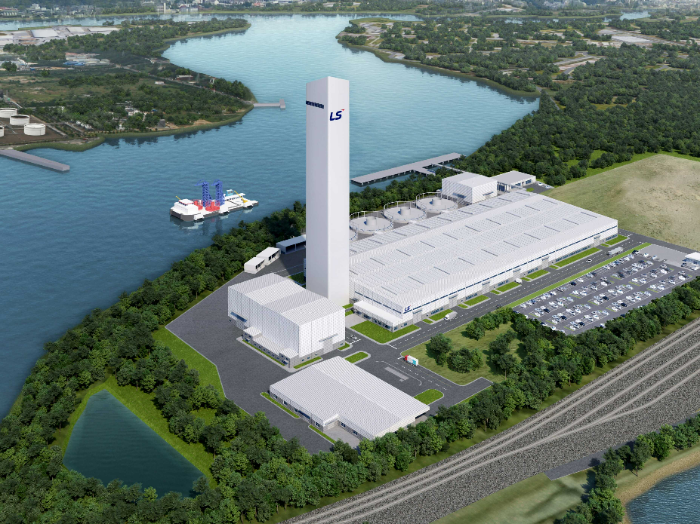 LS전선 미국 자회사 LS그린링크의 미국 버지니아주 공장 조감도. /사진제공=LS전선
