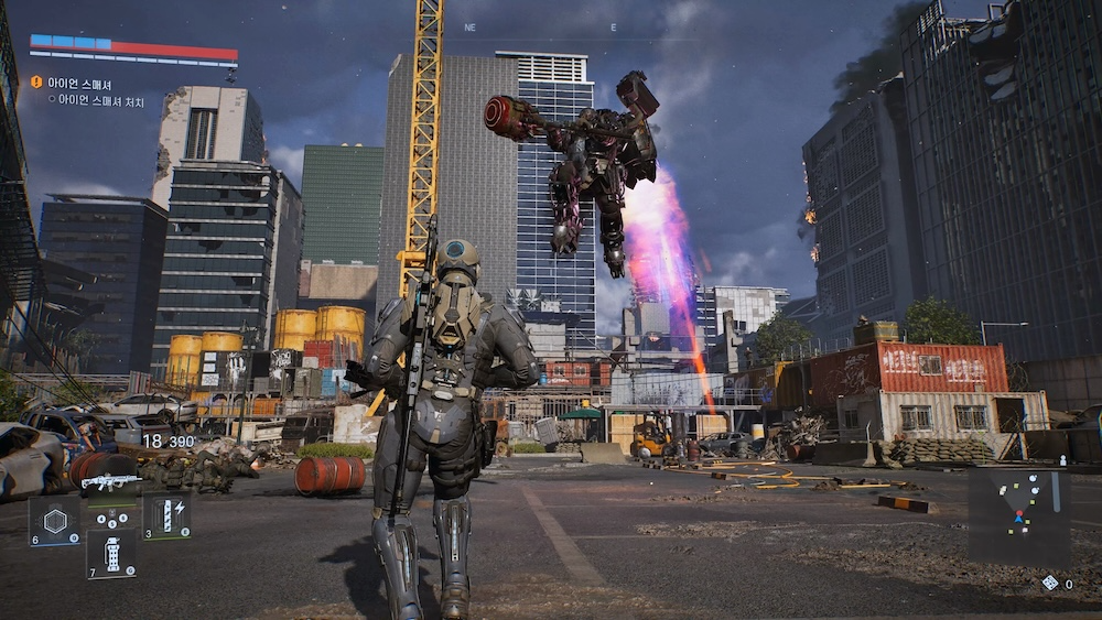 아이언 스매셔 전투. / 사진=엔씨소프트