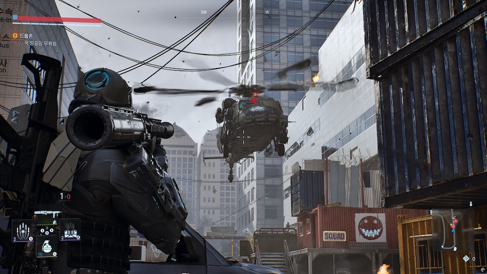 RPG를 활용한 헬리콥터 격추. / 사진=엔씨소프트