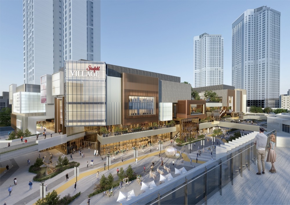 스타필드 빌리지 운정 외부 전경 조감도./사진제공=신세계프라퍼티