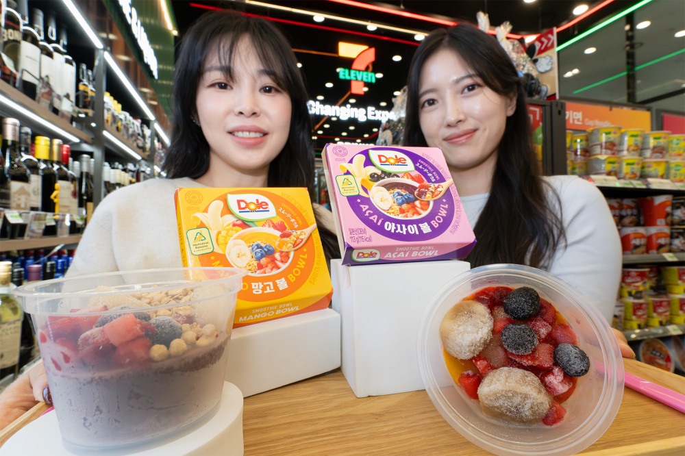 일본 세븐일레븐의 냉동 디저트 1위 돌 스무디볼이 국내 상륙한다. /사진제공=세븐일레븐