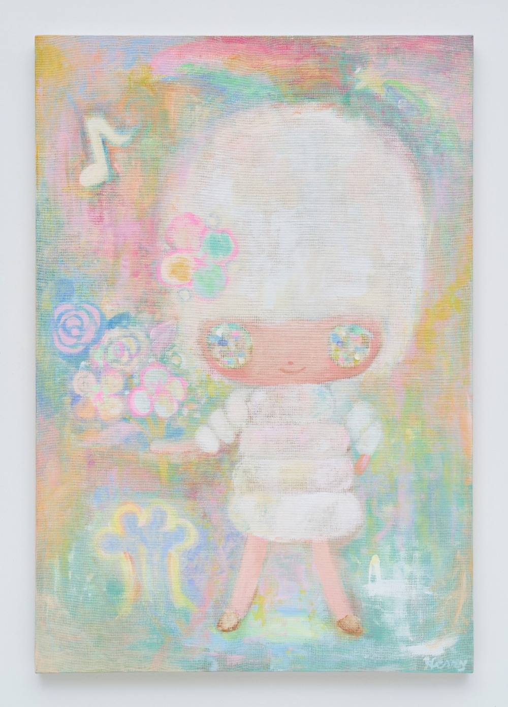 김혜리 작, Bouquet 부케, 116 x 91 cm, Acrylics on canvas, 2025