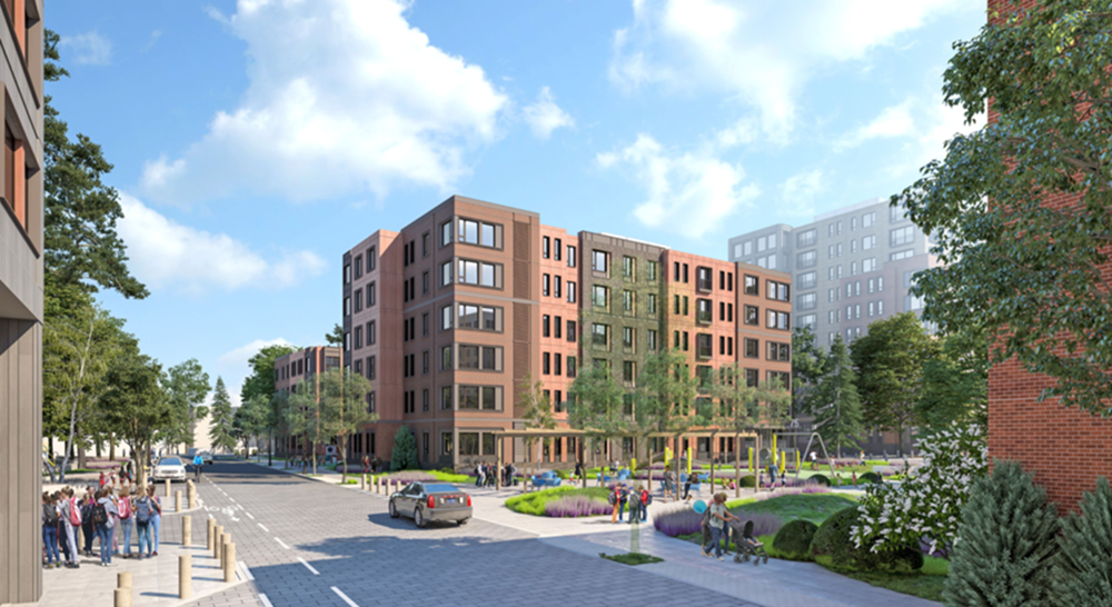 보스톤 벙커힐 공공 프로젝트 하이라이트 조감도