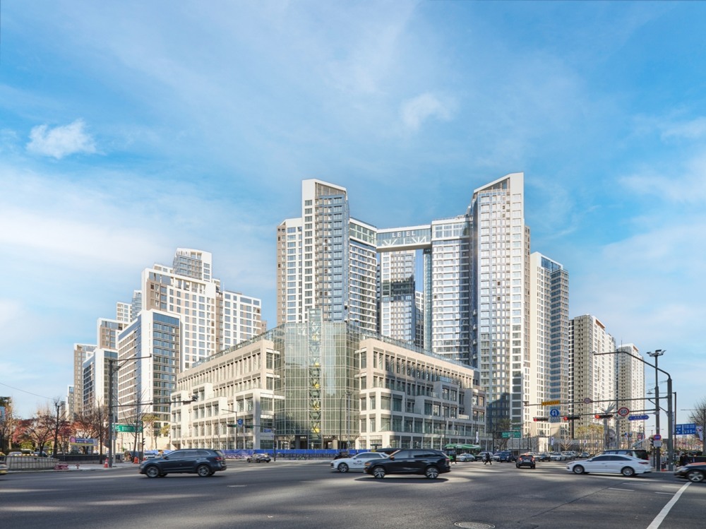 잠실 르엘_단지 전경./사진제공=롯데건설