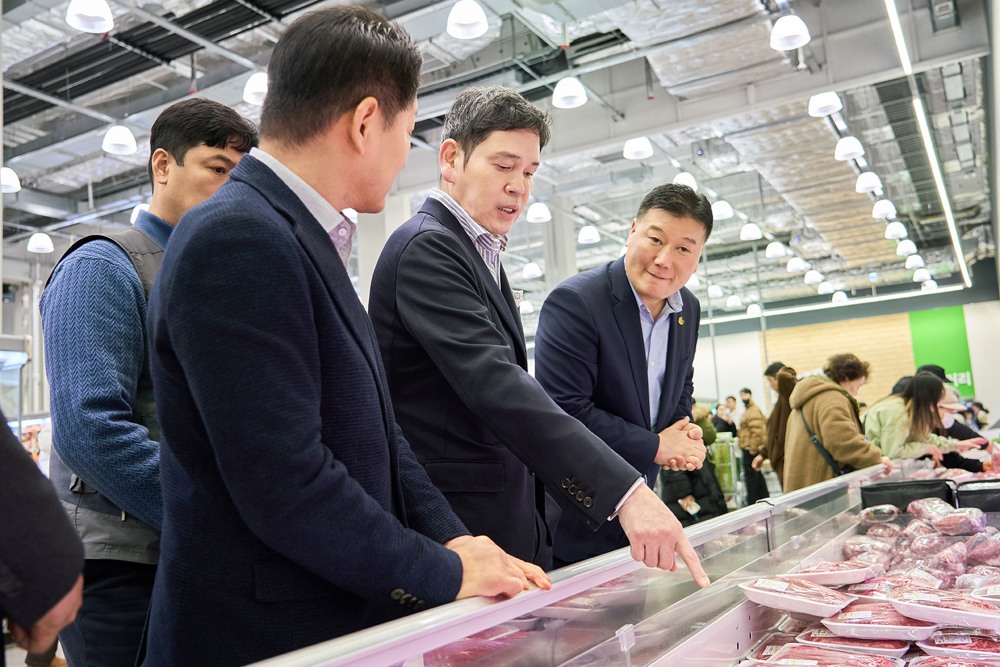 정용진 신세계그룹 회장이 트레이더스 구월점을 방문했다. /사진제공=신세계그룹