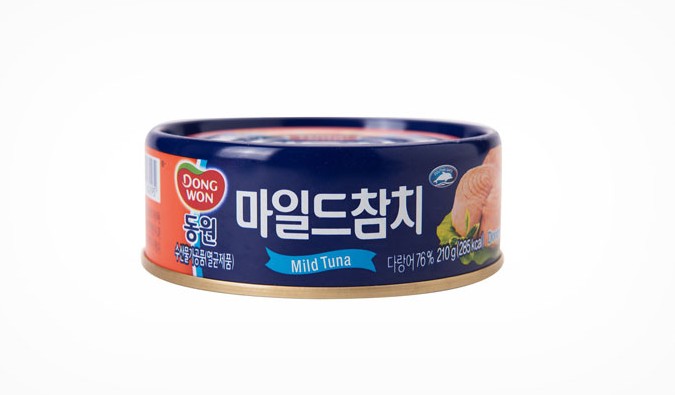 동원F&B, 마일드참치 210g 117만캔 회수