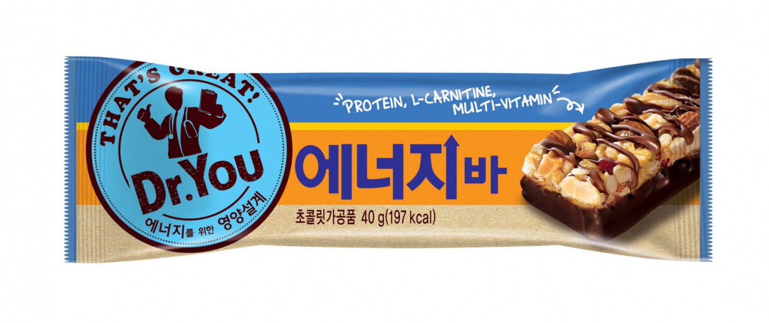 오리온 ‘닥터유 에너지바’ 작년 매출 350억원으로 늘어