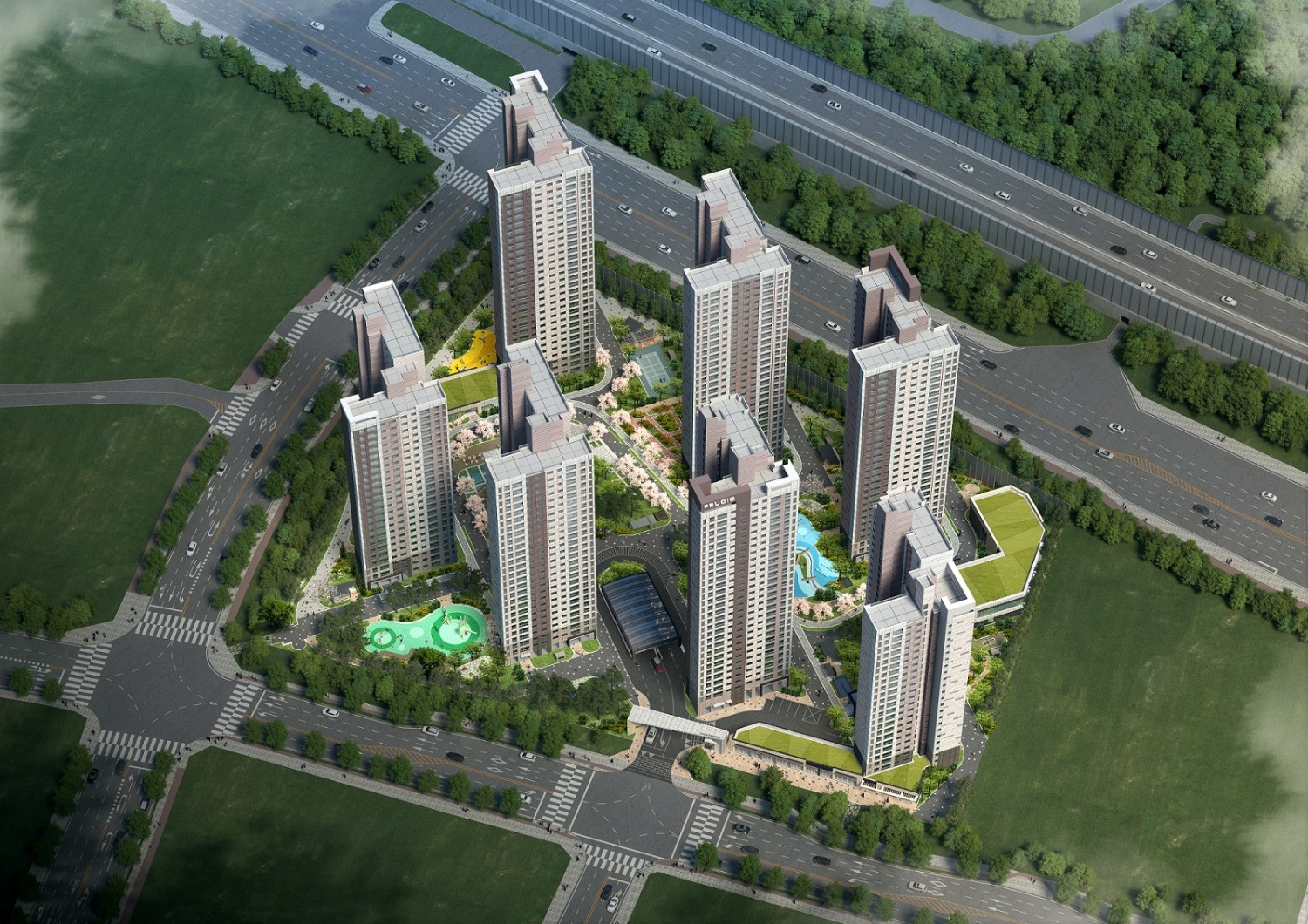 △인천 논현 푸르지오 조감도 /사진제공=대우건설