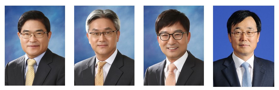 (왼쪽부터)신경섭 감사부문 리더(대표), 서원정 품질관리실장(대표), 구승회 딜 어드바이저리부문 리더(부대표), 한은섭 COO(부대표).