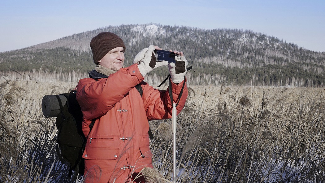 △‘알렉산더 주라블레브’가 사진 촬영하는 모습 /사진제공=삼성전자