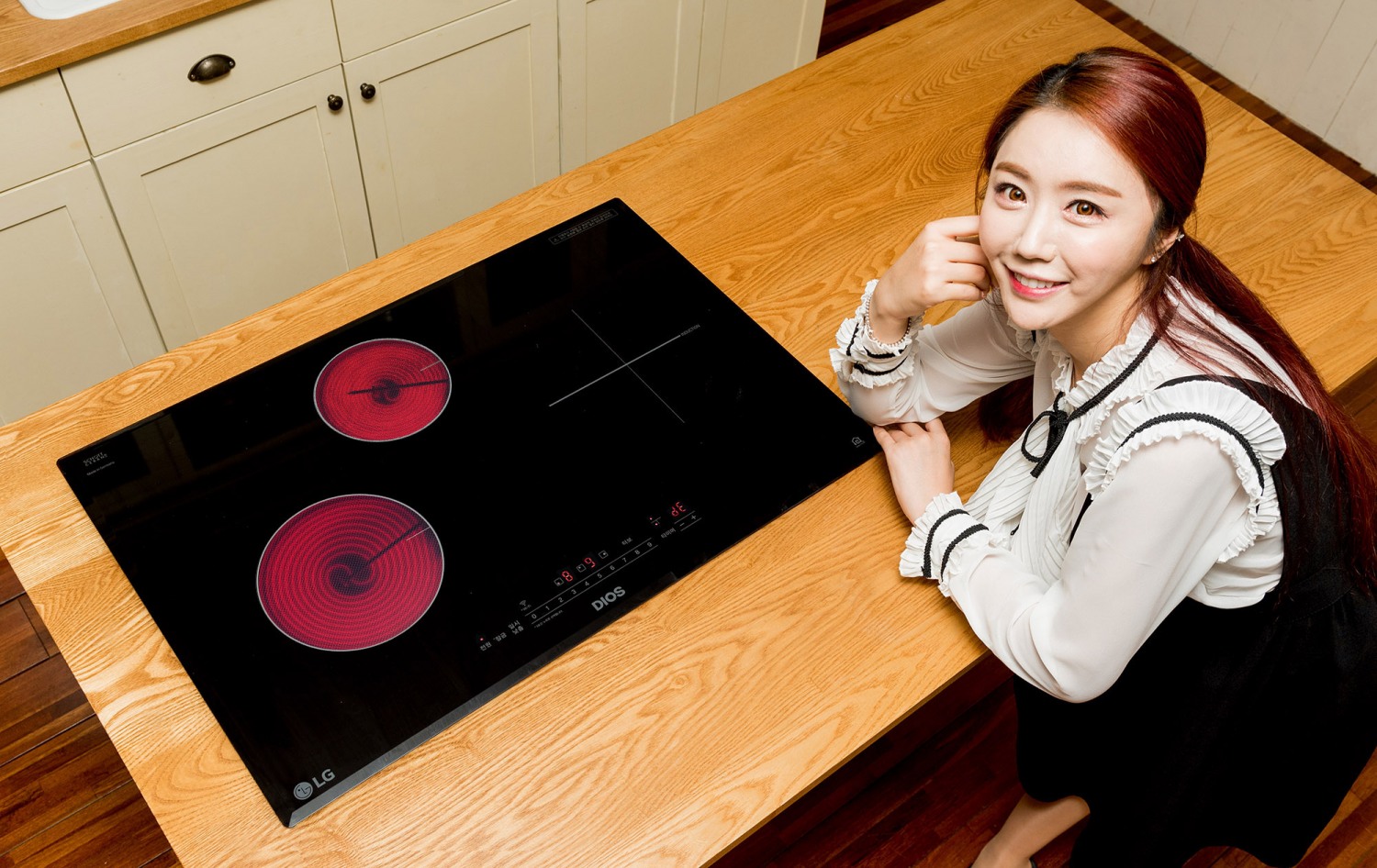 △LG 디오스 하이브리드 전기레인지 /사진제공=LG전자