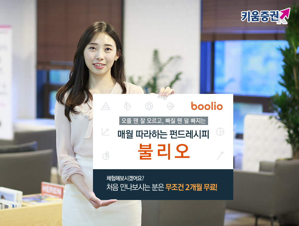 키움증권, 펀드 '선택·매도' 추천하는 불리오 서비스 론칭