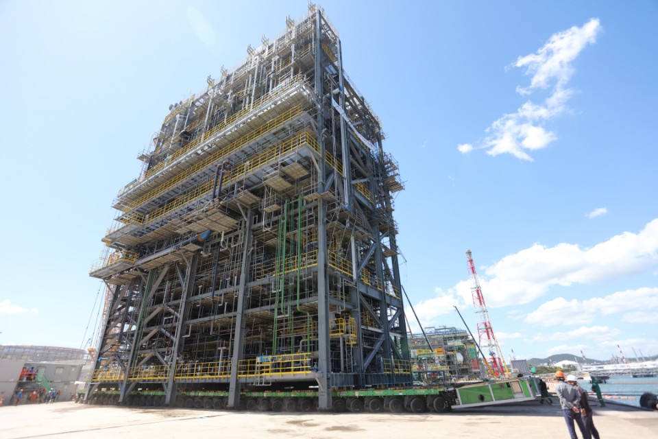 △플랜트 모듈 /사진제공=대림산업