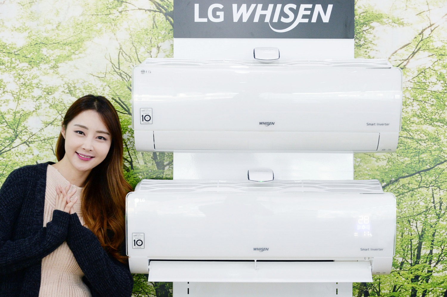 △사계절 융복합 휘센 벽걸이 에어컨 /사진제공=LG전자