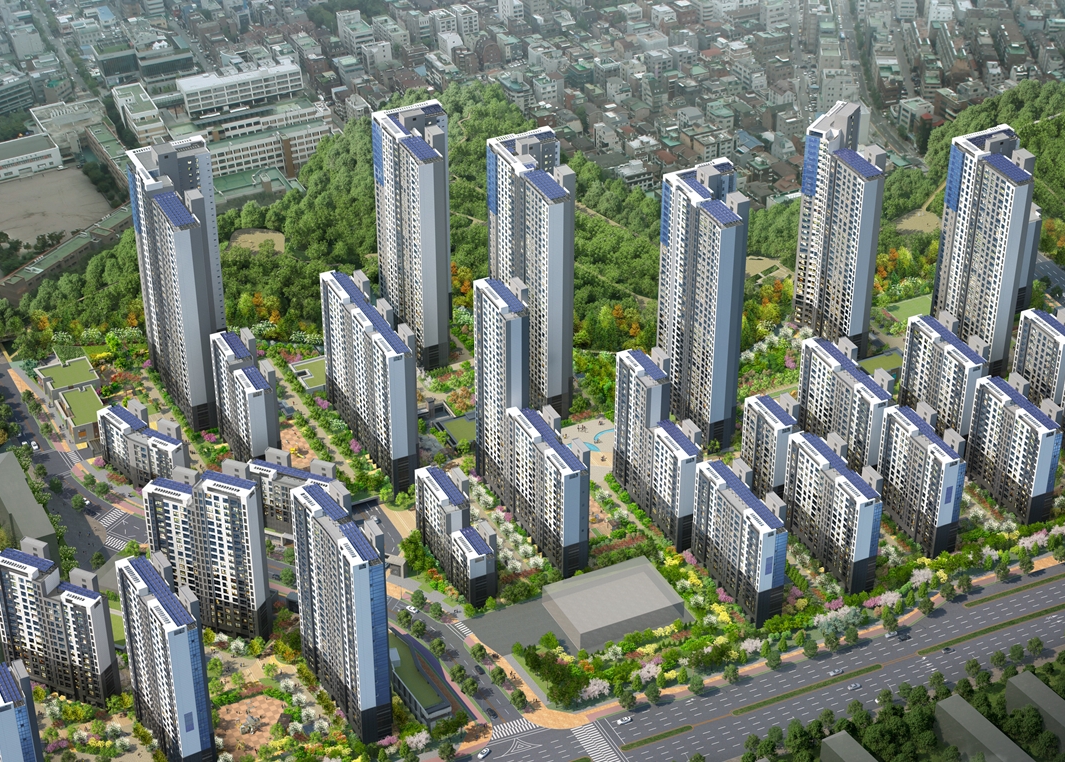 래미안강남포레스트 조감도. 사진=삼성물산.