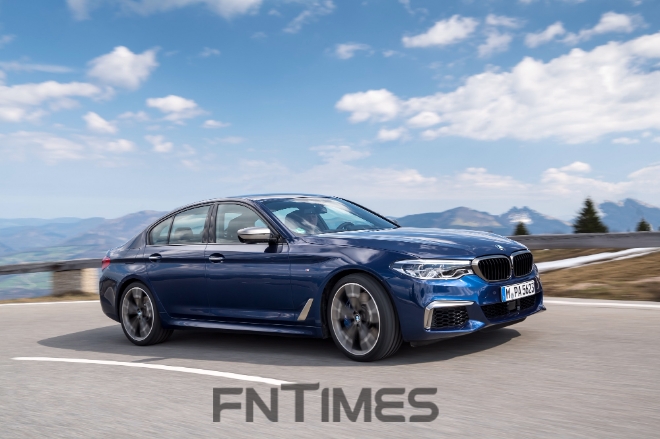 뉴 M550d xDrive.사진=BMW 그룹 코리아.