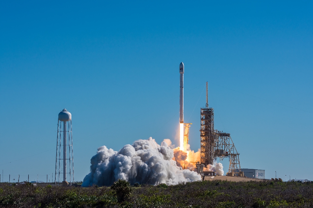 △무궁화위성 5A호 발사 모습