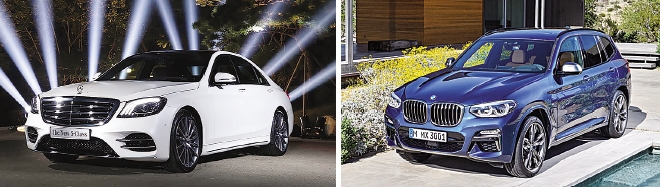 벤츠·BMW, 한국 상륙 후 사상 최대 실적