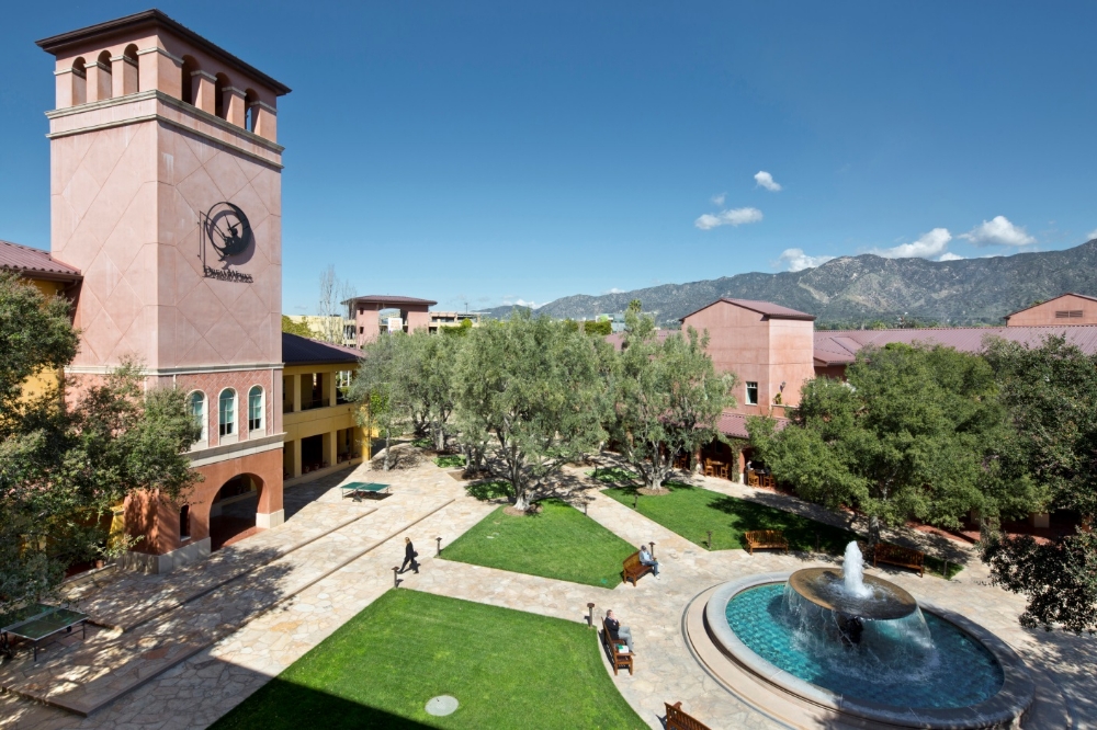 미국 LA 소재 드림웍스 글로벌 본사 오피스 빌딩./자료=하나자산운용