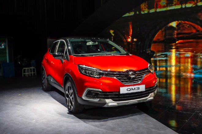 르노삼성, 서울 삼성동 메가박스서 QM3 전시 프로모션 진행