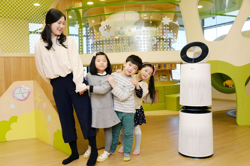 LG전자 ‘퓨리케어 360° 공기청정기’ B2B 시장 적극 공략