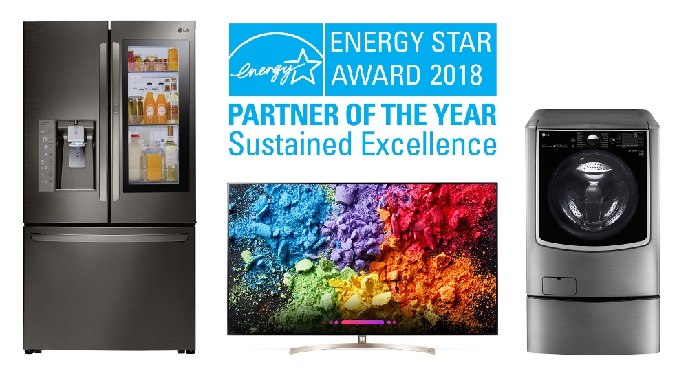 LG전자, 미국 ‘에너지스타 어워드’ 최고상 수상