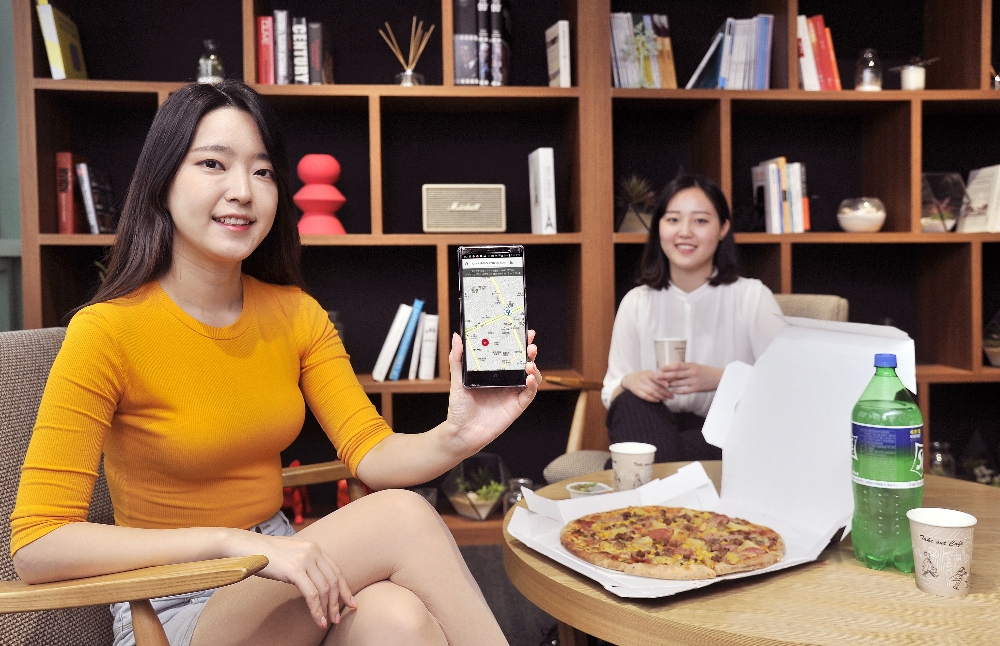 SKB-도미노피자, IoT로 피자배달 위치 서비스 제공한다