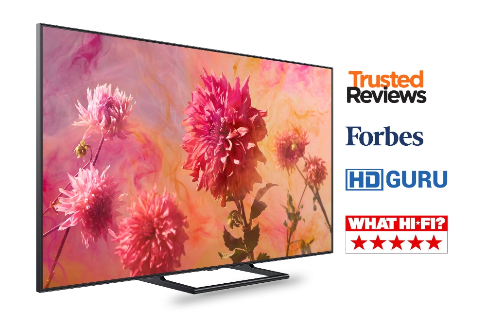 삼성전자 QLED TV, 해외 유력 매체로부터 호평