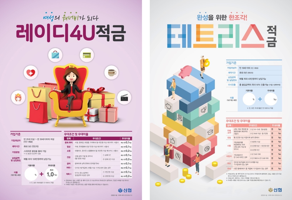 신협, 젊은 소비자 위한 신상품 2종 출시