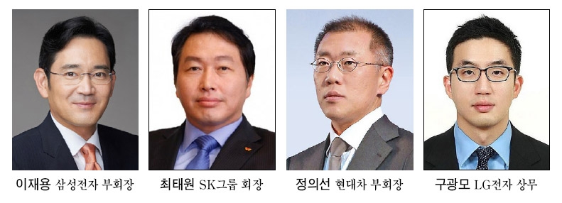 이재용 최태원 정의선 구광모 글로벌 확장 시험대