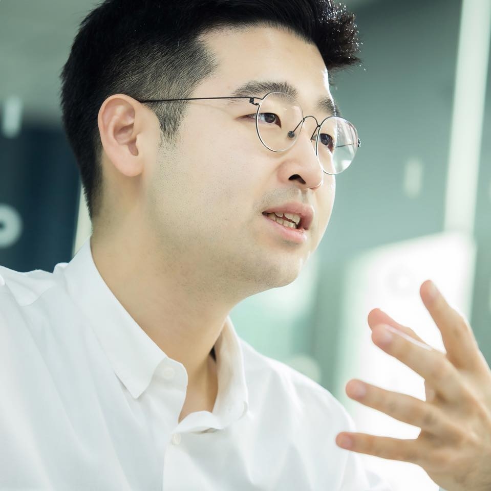 △캐시노트를 개발한 한국신용데이터의 김동호 대표이사./사진=한국신용데이터