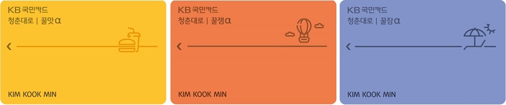 KB국민카드, 밀레니얼세대 디지털 특화상품 3종 출시