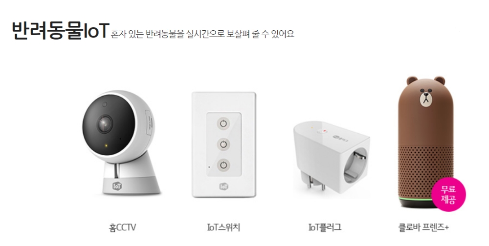 △‘반려동물 IoT’ 구성품