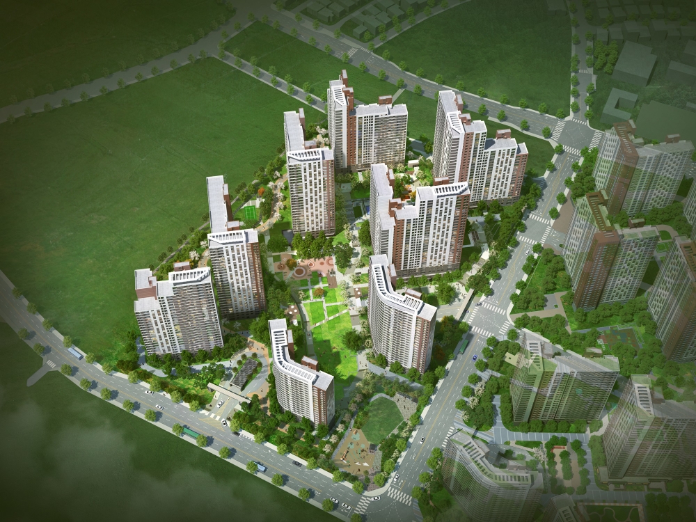 '청주 가경 아이파크 3단지' 조감도/ 사진제공=HDC현대산업개발