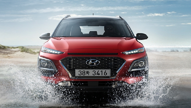 현대자동차 소형SUV 코나.