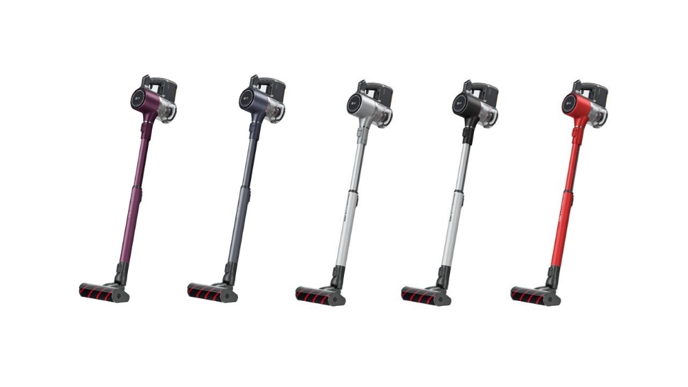 △LG전자가 2일 프리미엄 무선청소기 ‘코드제로 A9’에 새로운 컬러인 ‘빈티지와인’과 ‘아이언그레이’를 적용한 신제품 2종을 출시했다. 색상은 기존 블랙, 판타지실버, 보헤미안레드 등을 포함해 총 5가지로 늘어났다.