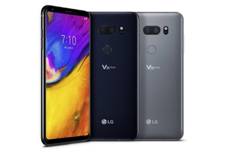△LG전자가 지난 6월 북미 시장에 이어 7월초 국내에 출시한 ‘V35씽큐’. 사진은 기사 내용과 무관함.