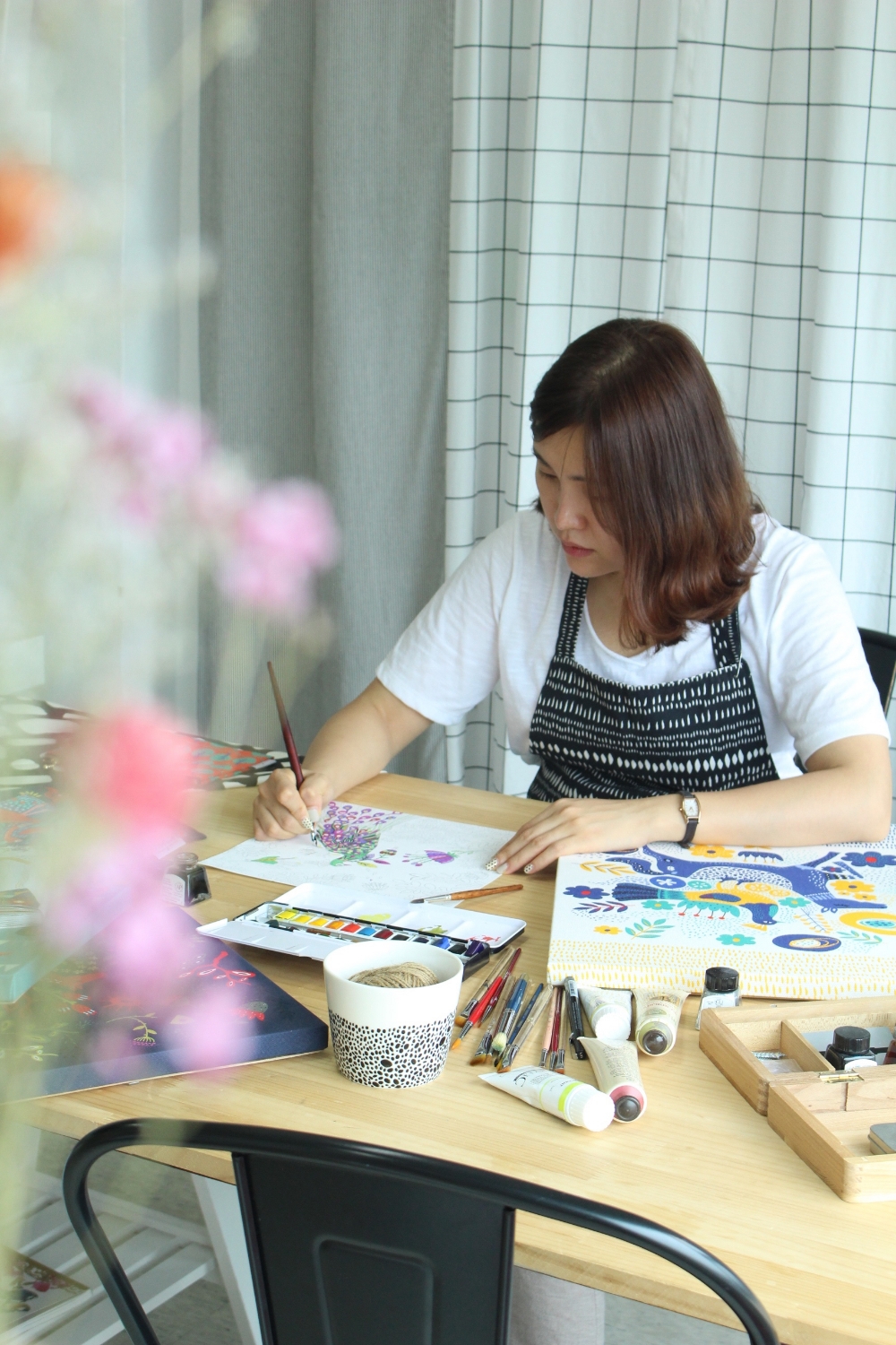 브랜드 말랑루나 아티스트 루나./사진=삼성카드