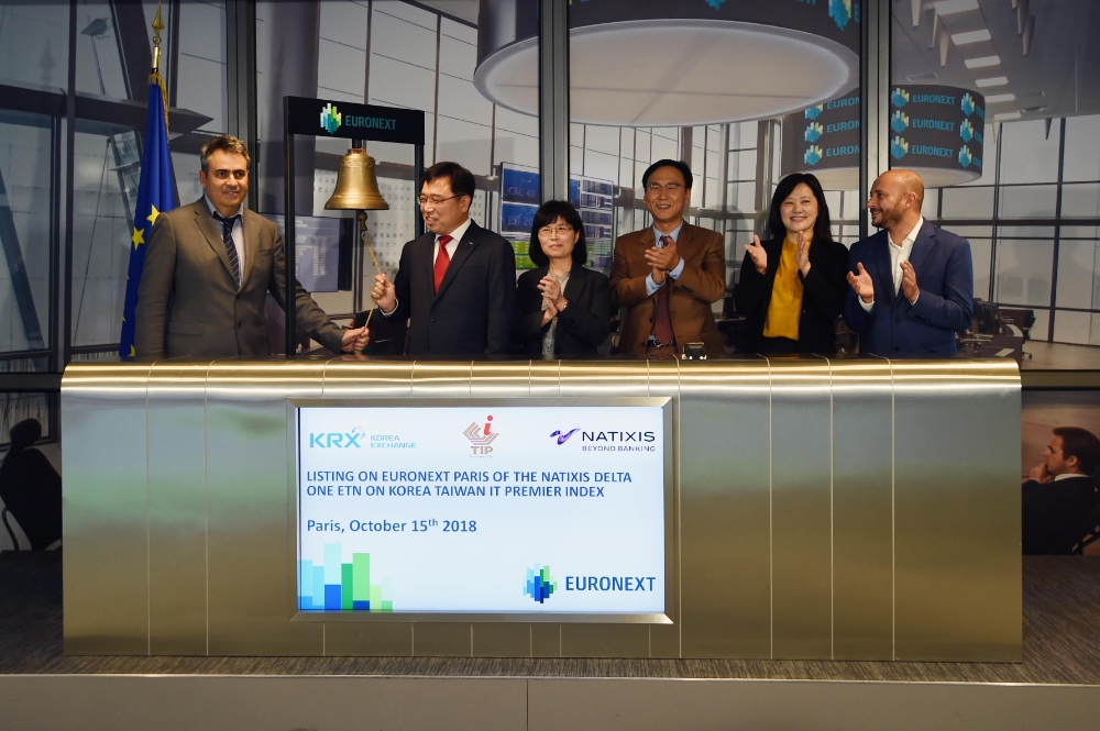 한-대만 ‘IT프리미어지수’ 연계 상품 최초 유로넥스트 상장