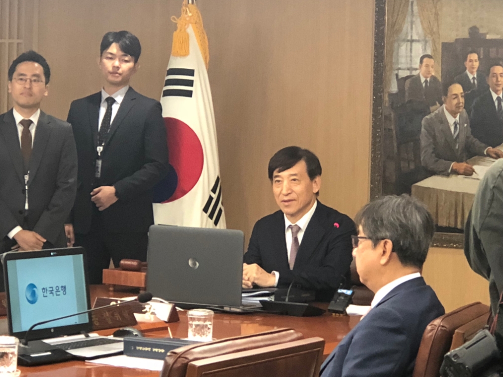 ▲이주열 한국은행 총재.