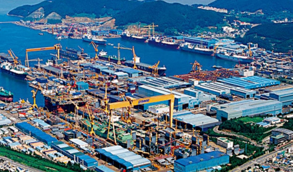 경남 거제 대우조선해양 옥포조선소 전경. 사진=대우조선해양.