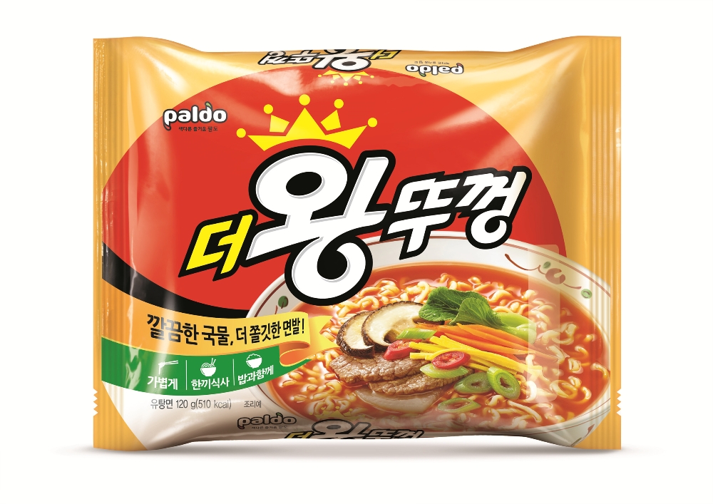 팔도, '왕뚜껑' 봉지라면으로 선봬