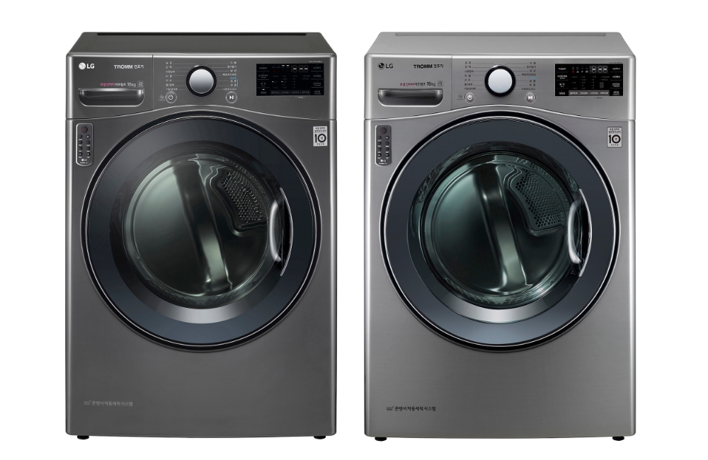 △국내 최대 16kg 건조용량 듀얼 인버터 히트펌프 트롬 건조기.