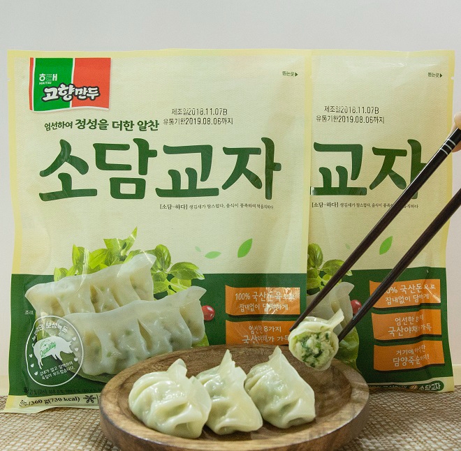 해태, 죽순·애호박 넣은 '소담교자' 출시