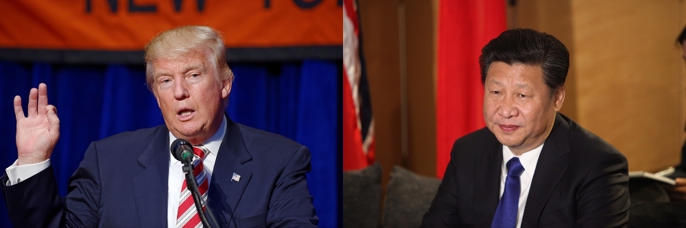 ▲도널드 트럼프 미국 대통령-시진핑 중국 국가주석.