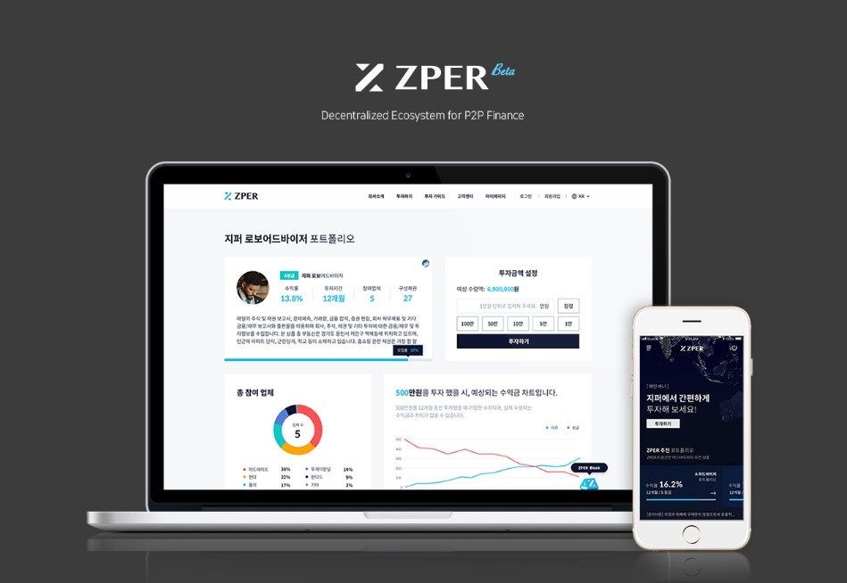 지퍼, 블록체인 기반 P2P 연합 투자모델 ‘개념검증(PoC)’ 실시
