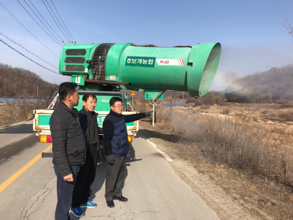 경기농협, 설연휴 반납 구제역 비상방역활동 전개