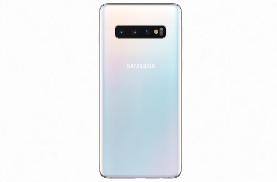 △모델 중 프리즘 화이트의 뒷면 모습/사진=삼성전자